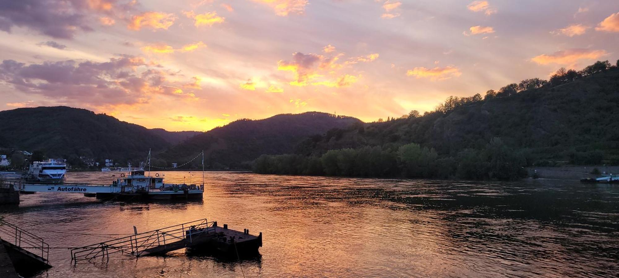 Ferienwohnung Mit Grosser Terrasse Boppard Esterno foto