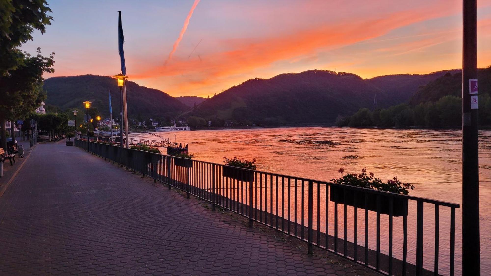 Ferienwohnung Mit Grosser Terrasse Boppard Esterno foto